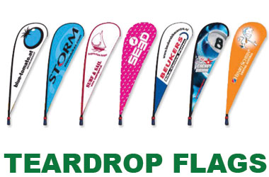 Irvine Teardrop Flags | Orange Teardrop Banners Irvine Banners | Irvine Signs